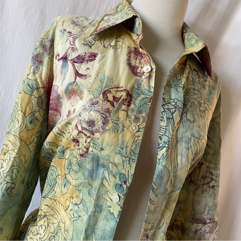 Indigo Palms Spring/Fall Button Down - image 4